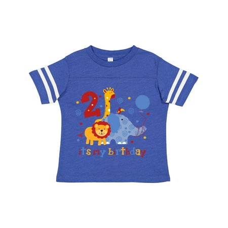 

Inktastic Safari 2nd Birthday Gift Toddler Boy or Toddler Girl T-Shirt