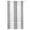 White Grey, variant on Sheer Curtains 72 Inches Long, Black Boho Semi Sheer Curtains Light Filtering Window Treatment, Vintage Abstract Striped Geometric Motifs Privacy Voile Drapes for Living Room Bedroom 52x72 Inch