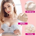 thumbnail image 2 of Everyday Bras for Women Colorful Underwear for Men Womens Sexy Lingerie Set Lace Bra Set & G String Viced Man Underwear Underwear Set Women Sexy Lace Mens Underwear Nylon Lace Living Room Grey S, 2 of 9