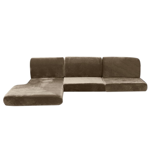 Silver Fox Velvet Couch Cover Cushion Cover All-inclusive Couch Cover Stretch Single Double Combination Couch