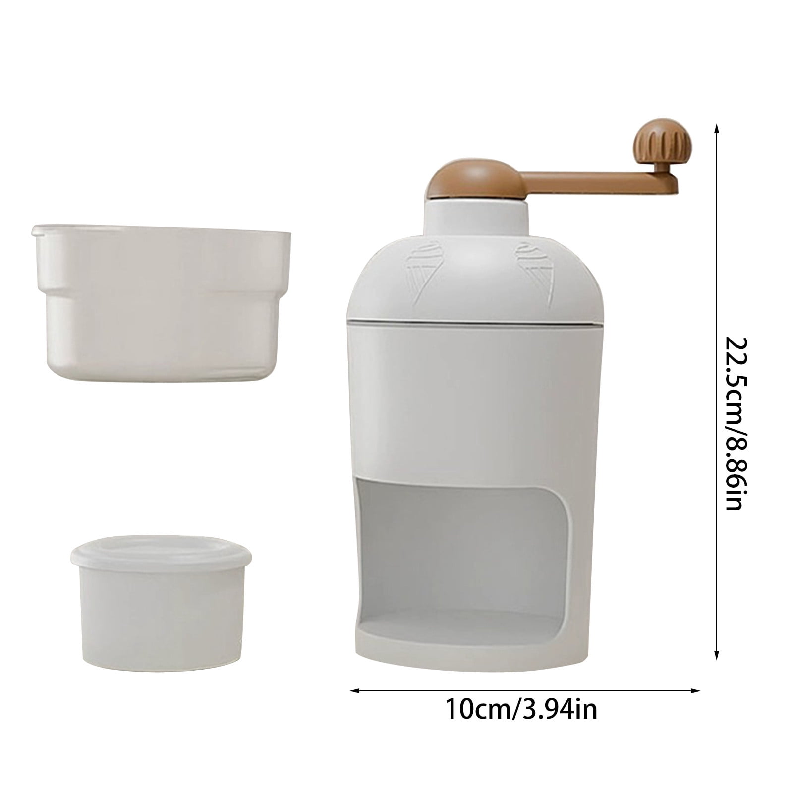 STAOEDU Ice Shaver and Snow Cone Machine - Premium Portable Ice Crusher and Shaved Ice Machine - BPA Free