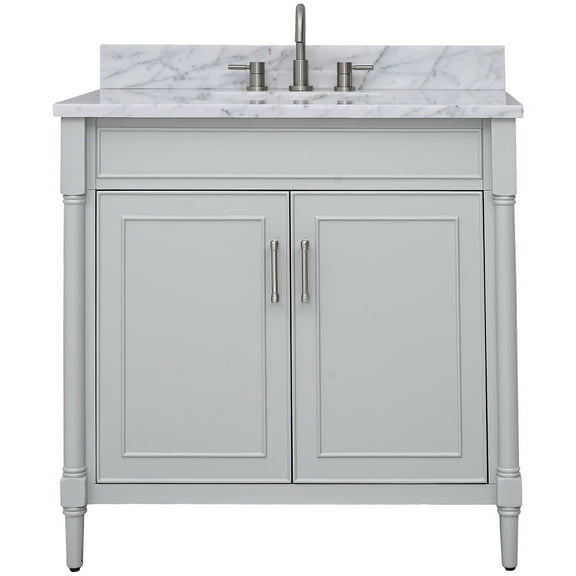 Avanity Bristol-Vs37-C Bristol 36" Single Basin Vanity Set - Grey
