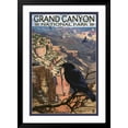 thumbnail image 2 of Art.com Grand Canyon National Park - Ravens at South Rim Art Print by Lantern Press, Black Frame Wall Art, 32" x 44", 2 of 5