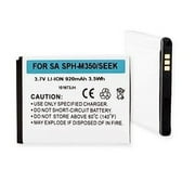 Empire quality replacement for Samsung SGH-A667, SGH-A817, SGH-R380, SGH-R640, SPH-M350, SPH-M380, SGH-T528G, Character, Comment, Freeform III, Seek, Trender, 920mAh