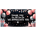 thumbnail image 5 of Decorative Design Thank You Banner Thank You Celebration Balloon Decor Star Pattern for Appreciation Ceremony Employee Recognition Gratitude Event, 5 of 7