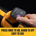 thumbnail image 2 of BALKONI Cordless Electric Leaf Blower Compatible With DeWalt 20V Battery, 200 MPH, 800 CFM For Garden, 2 of 9