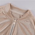thumbnail image 6 of Itsame Tops and Pants Activewear Set Womens Sweatsuits 2pcs Sets Long Sleeved Solid Color Women Athletic Outfit Sets Beige Size M, 6 of 9