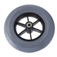 thumbnail image 4 of Rueda para silla de ruedas, silla de ruedas eléctrica gris de 194 mm Rueda para silla de ruedas eléctrica Rueda para silla de ruedas de PU Valor inmejorable NikouMX herramienta, 4 of 8