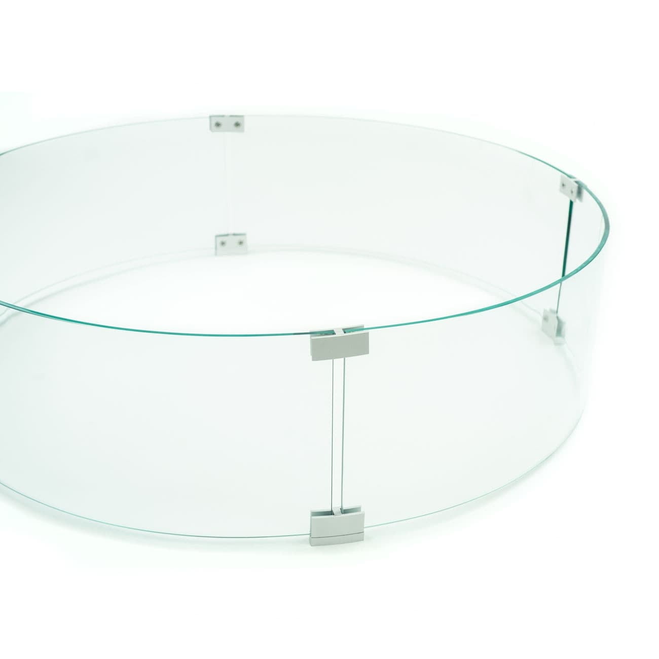AMS Fireplace 32 ROUND GLASS Wind Guard