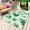 Green, variant on Eucalyptus Leaves Outdoor Rug for Patio/Deck/Porch, Non-Slip Large Area Rug 5 x 8 Ft, Sage Green Weeping Leaf Plants Spring Indoor Outdoor Rugs Washable Area Rugs, Camping Rug Carpet Runner
