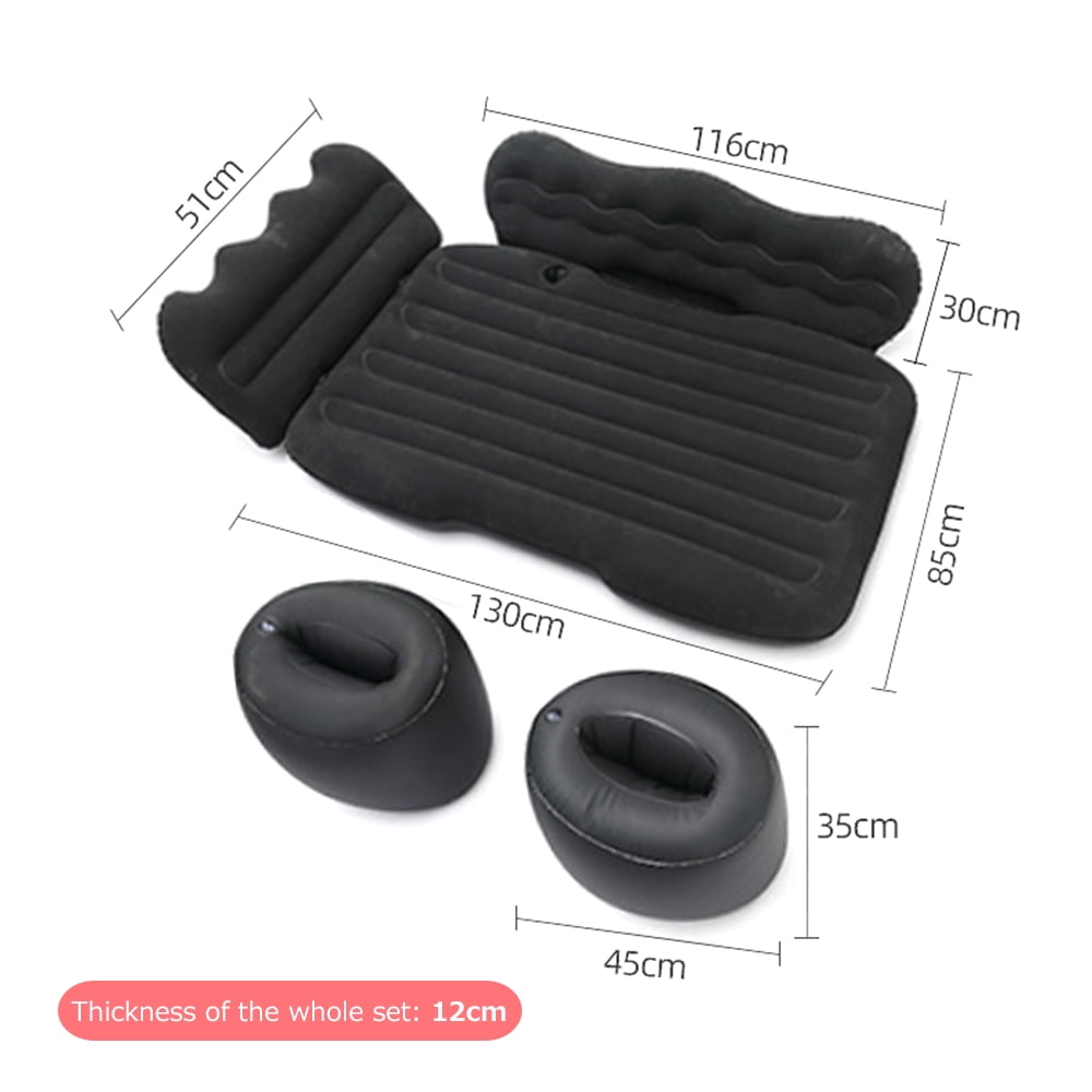 CACAGOO Mattress Car Inflatable Travel Bed Home Outdoor Camping Mat Rear Flocking Plus Air Mattress for SUV