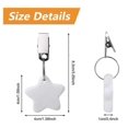 thumbnail image 2 of Set of 6 Natural Stone Tablecloth Weights Weatherproof with Clip for Garden, 2 of 5