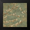 thumbnail image 2 of Seba, John 12x12 Black Modern Framed Museum Art Print Titled - Morning Blossom II, 2 of 5