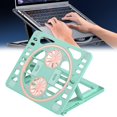thumbnail image 3 of Soporte De Enfriamiento Ajustable Para Computadora Portátil Soporte Plegable Equipado Con Ventilador De Enfriamiento Silencioso Para Computadoras Portátiles Teléfonos Celulares Libros Laptop Riser Sweethay EL016784-03, 3 of 5