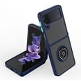 thumbnail image 3 of Bemz Slim Shockproof (Magnetic Holder) Protective Case for Samsung Galazy Z Flip 3 - Deep Blue, 3 of 3