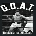 thumbnail image 3 of Muhammad Ali - Boxing Legend - G.O.A.T - Juniors Cropped Cotton Blend T-Shirt, 3 of 5