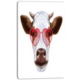 thumbnail image 2 of Design Art - Vache avec Lunettes Cœur Rouge, 2 of 3