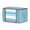 1 Pack:90L Blue, variant on Fuebueo Storage Bags Blanket Clothes Organization and Storage Containers for Comforters,Bedding, Foldable Organizer with Reinforced Handle,Sturdy Zippers