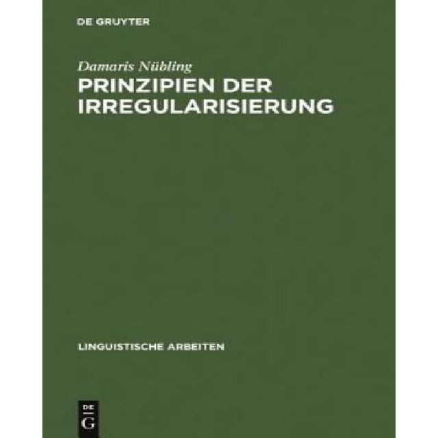Prinzipien Der Irregularisierung: Analyse Comparative de l'État de l'Art
