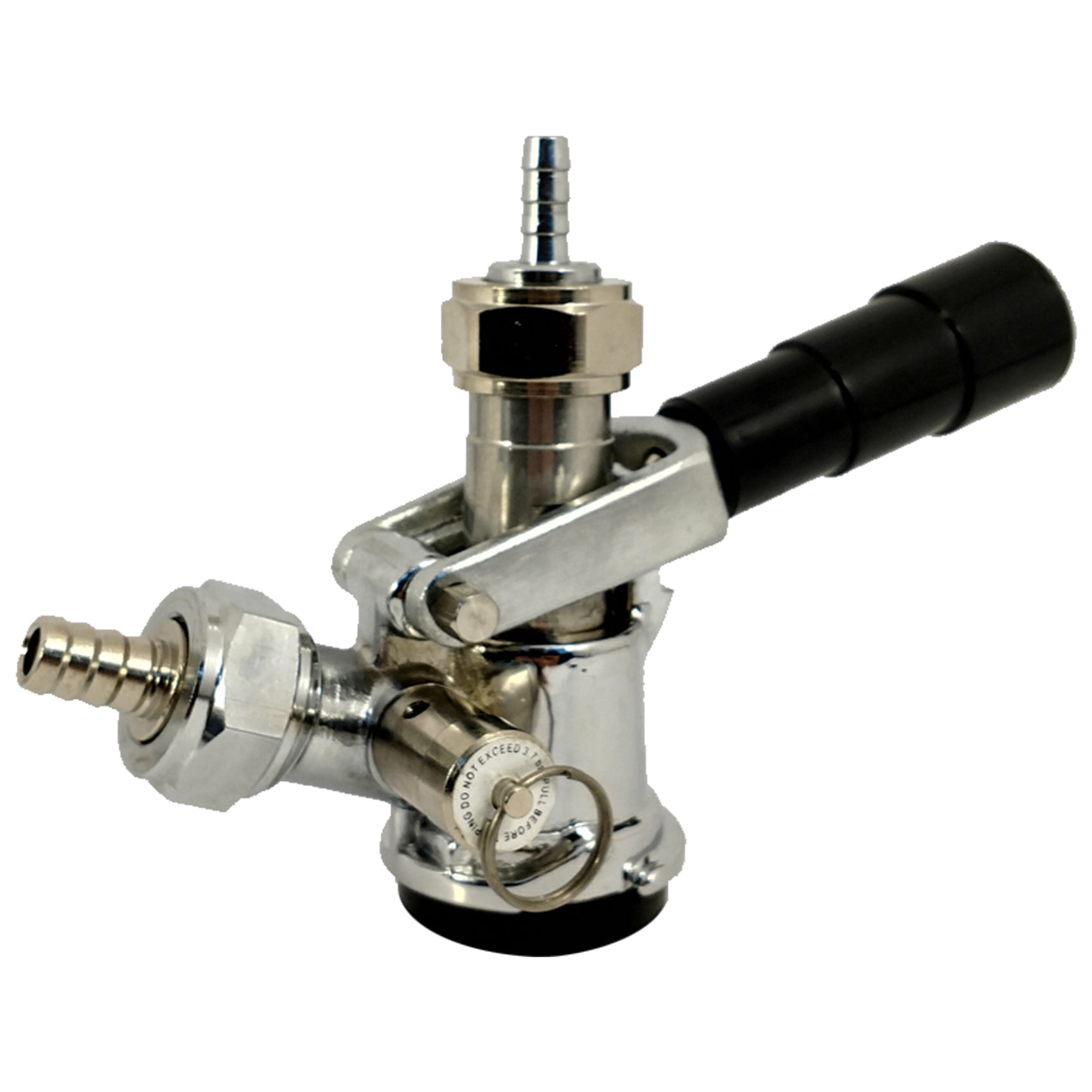 Homebrewstuff Door Mount Draft Beer Kegerator Conversion Kit Single Tap Sankey D & Co2 Tank