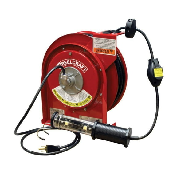 LED Light Cord Reel; 16/3 50 ft.