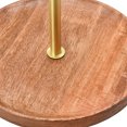 thumbnail image 4 of Creative Co-Op Elegant Modern Tray, Cake Stand or Desert Serve ware stand, Natural & Gold, 4 of 7