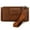 Brown, variant on Wrangler Minimalist Wristlet Wallet with Phone Slot & RFID Protection & Smooth Zipper, Black