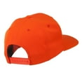 thumbnail image 4 of Greek Alphabet Mu Embroidered Cap - Orange OSFM, 4 of 5