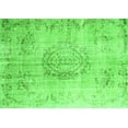 thumbnail image 1 of Ahgly Company Indoor Rectangle Abstract Green Contemporary Area Rugs, 5' x 8', 1 of 1
