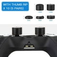 thumbnail image 6 of EEEkit Silicone Cover Case Fit for Sony PS5 Controller, Protector Skin Case with 8 Thumb Grip Caps, Sweatproof, Anti-slip, Anti-Scratch, 6 of 10