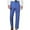I-Blue, variant on Wyobmus Men's Plaid Dress Pants Plus Size Tapered Suit Trouser Loose Flat Front Elastic Waistband Suit Pants for Office Business A-Dark Blue