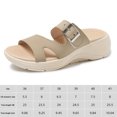 thumbnail image 2 of Diapositivas deportivas de moda zapatos cómodos para caminar sandalias con punta abierta para mujer, 2 of 9