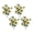 Cream, variant on Olurrisa 4-Pack Artificial Sunflower Bush – 18.9" Faux Flower Bouquet, 9 Heads/Bush for Living Room, Dining Room or Table Centerpiece,Yellow