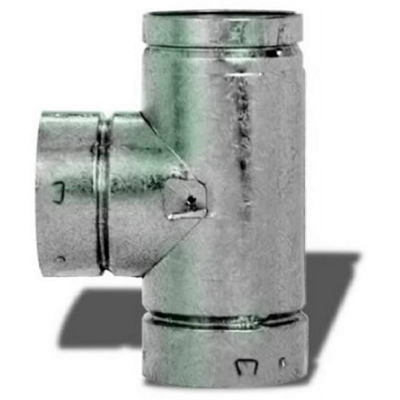 104100 4 in. Round Type B Gas Vent Tee