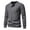 #Dark Gray, variant on DPTALR George Men Casual Pullover Long Sleeve Round Neck T-Shirt Tops Blouse,Dark Gray,Big and Tall Men M