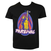 Ready Player One Parzival Men's Black T-Shirt-XLarge