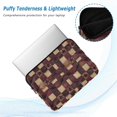 thumbnail image 2 of FORMRS 13"-13.3" Laptop Sleeve Protective Case Soft Carrying Quilted Computer Bag Cover, Star Spangled Squares, 2 of 5