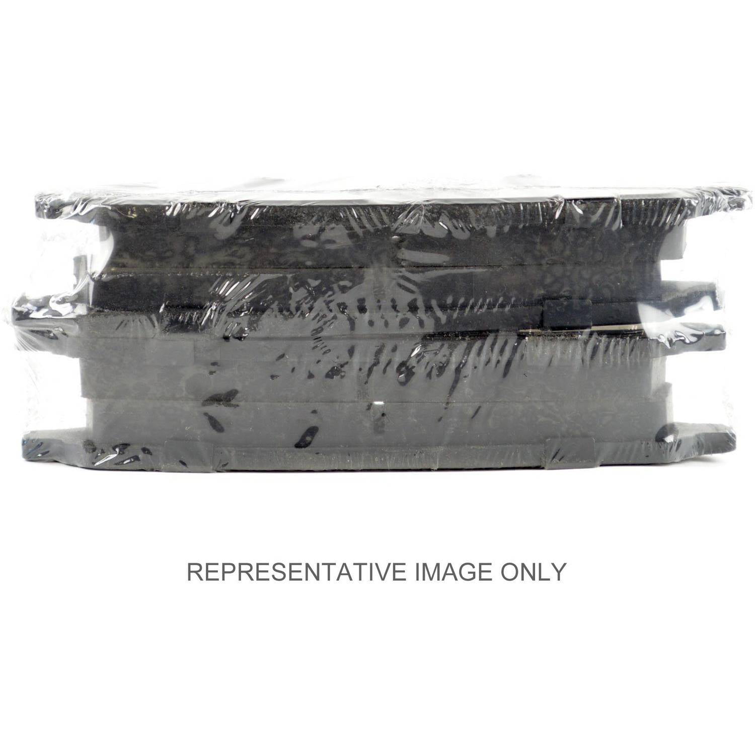 Disc Brake Pad Set-C-TEK Metallic Brake Pads Rear,Front Centric 102.07170