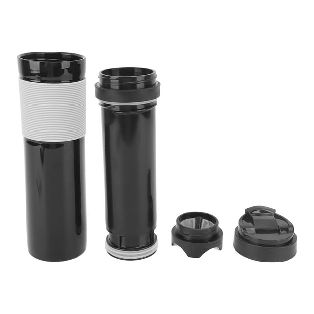 Travel Mug French Press,Travel Coffee Press Portable Integrated Coffee Press Coffee Cup Compact and Lightweight