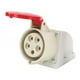 thumbnail image 3 of Industrial Socket, Brass Guides 32A Socket For Construction Sites For Commercial Operations, 3 of 8