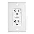 thumbnail image 1 of Enchufe Leviton SmartLockPro 20A 125V AFCI/GFCI de doble función, 1 of 6