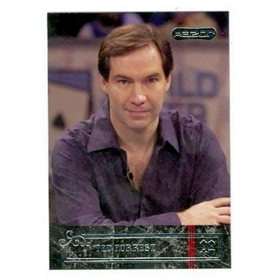 Ted Forrest 2006 Razor Poker No.17 (WSOP WPT Poker Player)