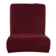 thumbnail image 4 of 3 de para asiento de silla, de cojín elásticas suaves lavables extraíbles para silla de comedor, sillas de asiento alto, colo Baoblaze Fundas cortas para asientos con respaldo bajo, 4 of 8