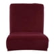 thumbnail image 4 of 3 de para asiento de silla, de cojín elásticas suaves lavables extraíbles para silla de comedor, sillas de asiento alto, colo Baoblaze Fundas cortas para asientos con respaldo bajo, 4 of 8
