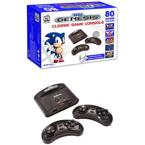 walmart sega genesis classic game console