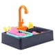 thumbnail image 1 of Fregadero juguete eléctrico agua reciclaje lavavajillas niños cosplay simulación responsabilidad toys cocina accesorios de juguete azul oscuro Eigraketly FN001334-01, 1 of 6
