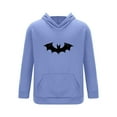 thumbnail image 5 of Gamivast Men's 2 Piece Graphic Hoodie Set Bat Logo Print Sweatshirt and Joggers Warm Soft Tracksuit for Casual Daily Gym Workout Sporty Athletic Outfit, 5 of 5