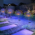 thumbnail image 1 of Luces solares para jardín con fuegos artificiales YOTOZU 120 LED coloridas, 4 unidades, 1 of 8