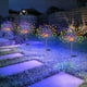 thumbnail image 1 of Luces solares para jardín con fuegos artificiales YOTOZU 120 LED coloridas, 4 unidades, 1 of 8
