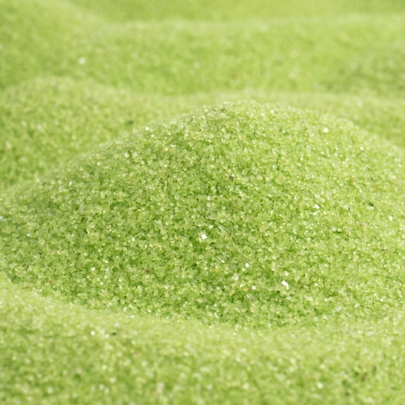 Sandtastik Coarse Colored Sand, Citrus Lime - 10 lb